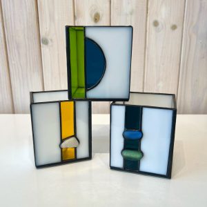 Stained Glass Tea Light Holder