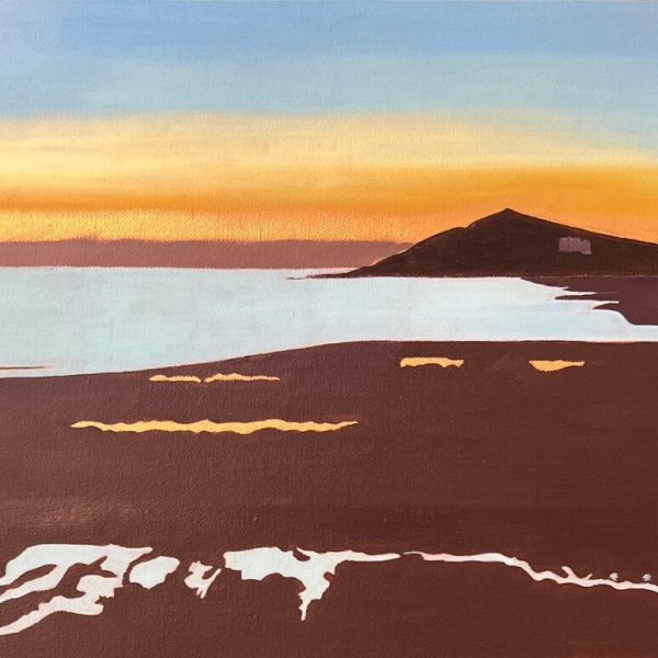 Sunset 21.05 Midsummer at Bantham