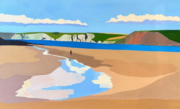 Reflection on the causeway (Burgh Island)