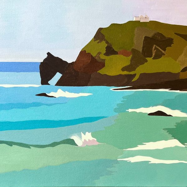 Coast. Watching at Prawle Point