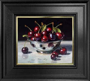 Cherries And Bowl