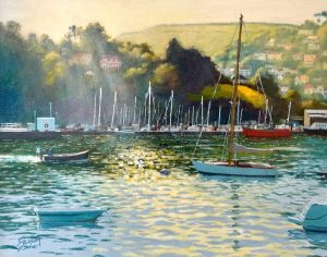 Green Reflections On The Dart