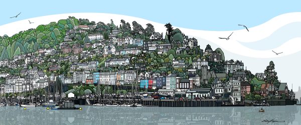 Mike Payne A View Of Kingswear