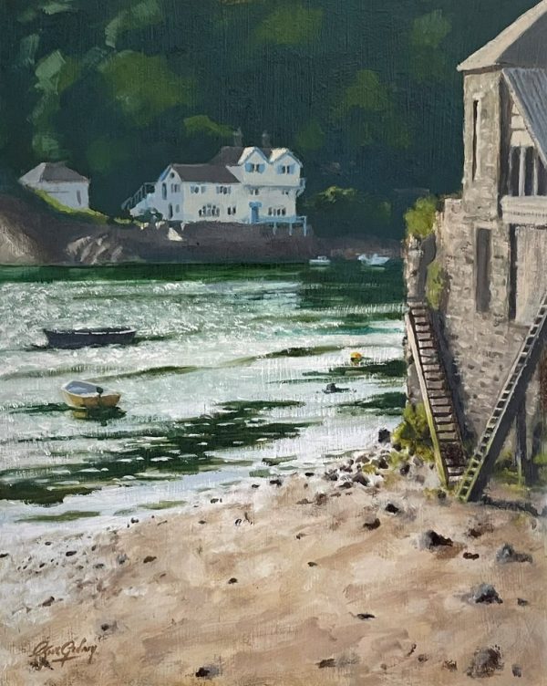 Morning Light On Daphne du Maurier's House, River Fowey