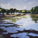 Golden Hour At St Just Creek, River Fal